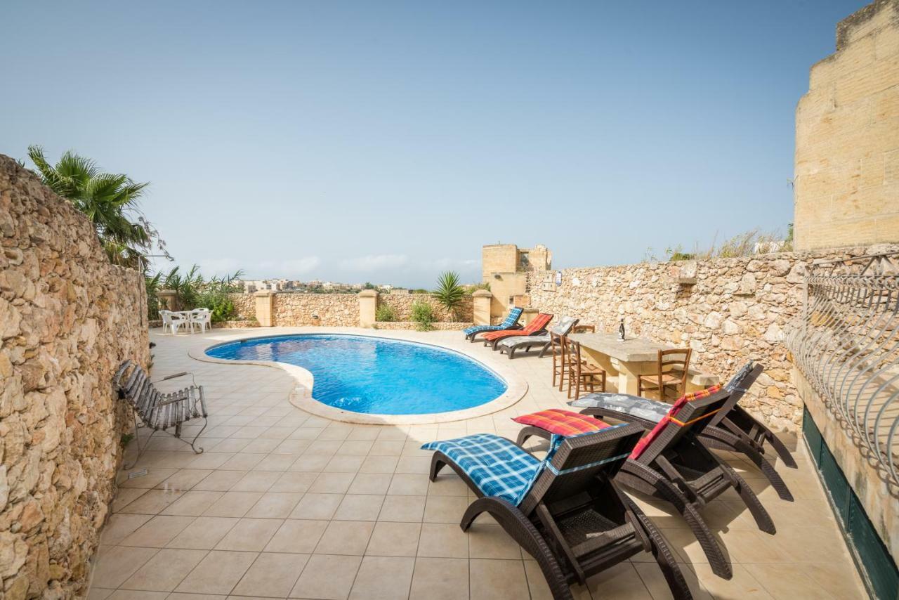 Valley View - Holiday Farmhouse With Private Pool Nadur Ngoại thất bức ảnh
